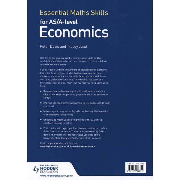 Essential Maths Skills for as/A Level Economics