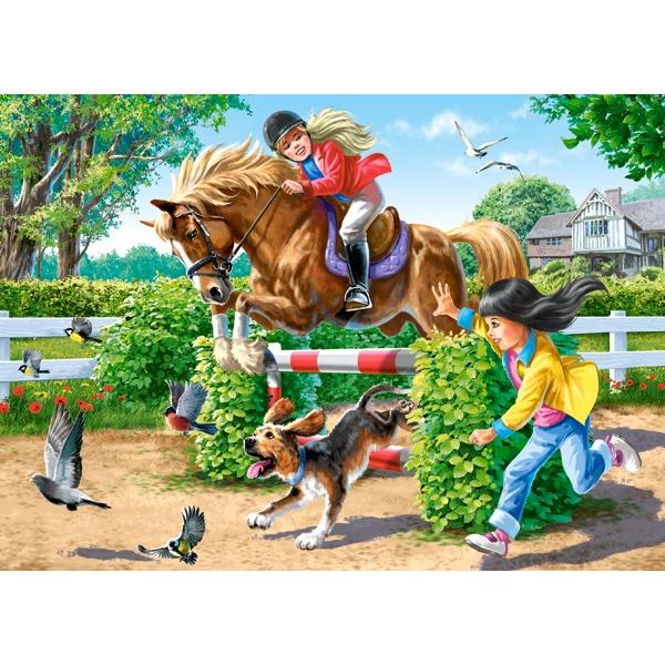 Puzzle 108 Castorland - Horse Riding Holidays