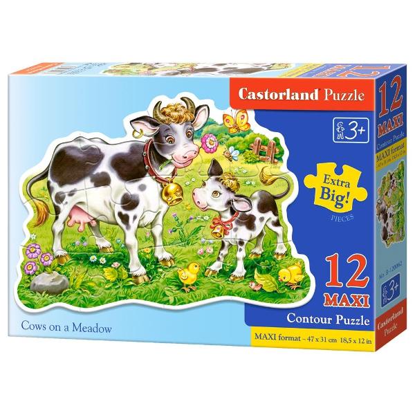 Puzzle 12 Maxi - Cows on a Meadow