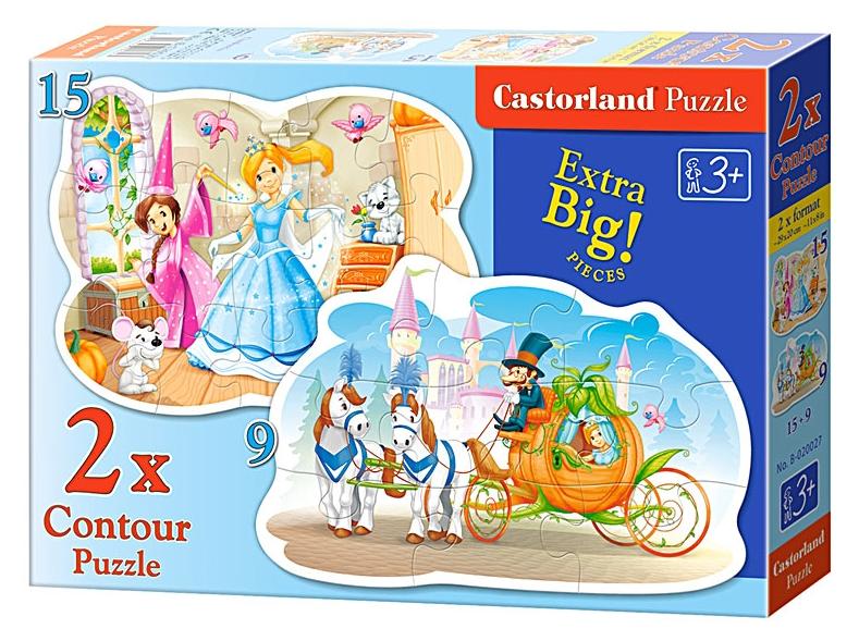 Puzzle 2 in 1 - Cinderella