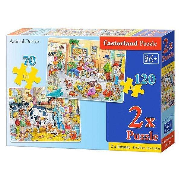 Puzzle 2 in 1 - Animal Doctor
