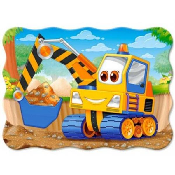 Puzzle 30 Castorland - Yellow Digger