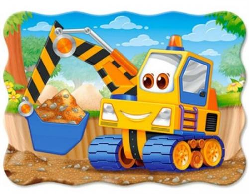 Puzzle 30 Castorland - Yellow Digger