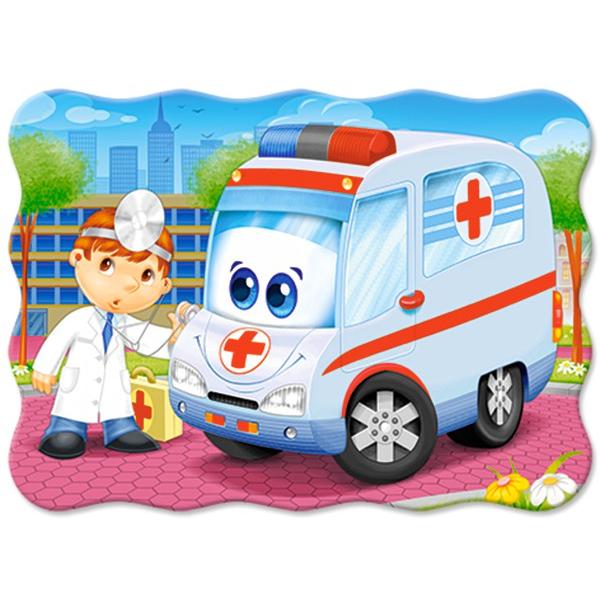 Puzzle 30 Castorland - Ambulance Doctor