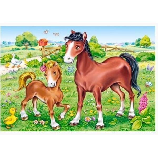 Puzzle 4 in 1 - Animal Moms and Babies