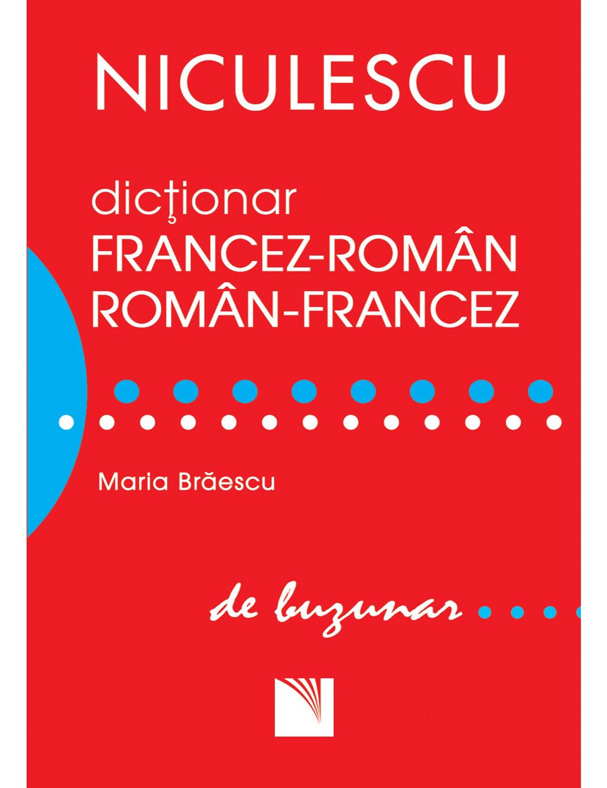 Dictionar francez-roman, roman-francez de buzunar - Maria Braescu