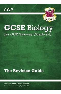 Coperta cărții 'New Grade 9-1 GCSE Biology: OCR Gateway Revision Guide with'