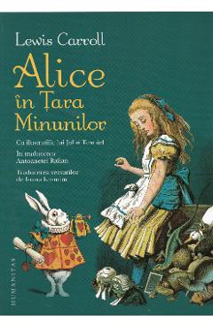 Coperta cărții 'Alice in Tara Minunilor - Lewis Carroll'