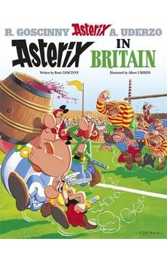 Coperta cărții Asterix in Britain