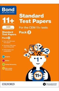 Coperta cărții 'Bond 11+: Practice Test for CEM'