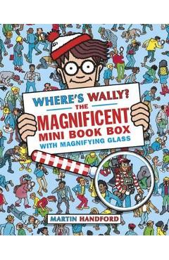 Coperta cărții Where's Wally? The Magnificent Mini Book Box - 5 Books & Mag