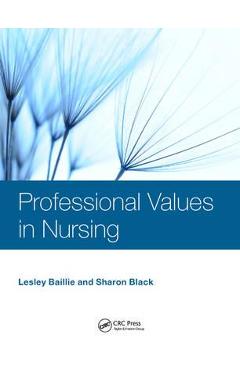 Coperta cărții 'Professional Values in Nursing'