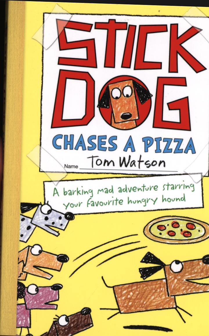 Stick Dog Chases a Pizza