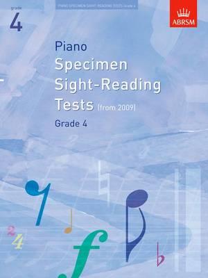 Piano Specimen Sight-Reading Tests, Grade 4