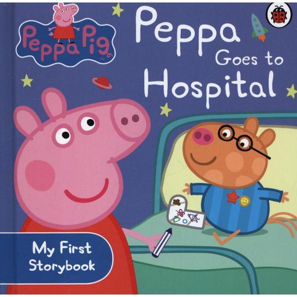 Peppa Pig Goes to Hospital First Board Storybook