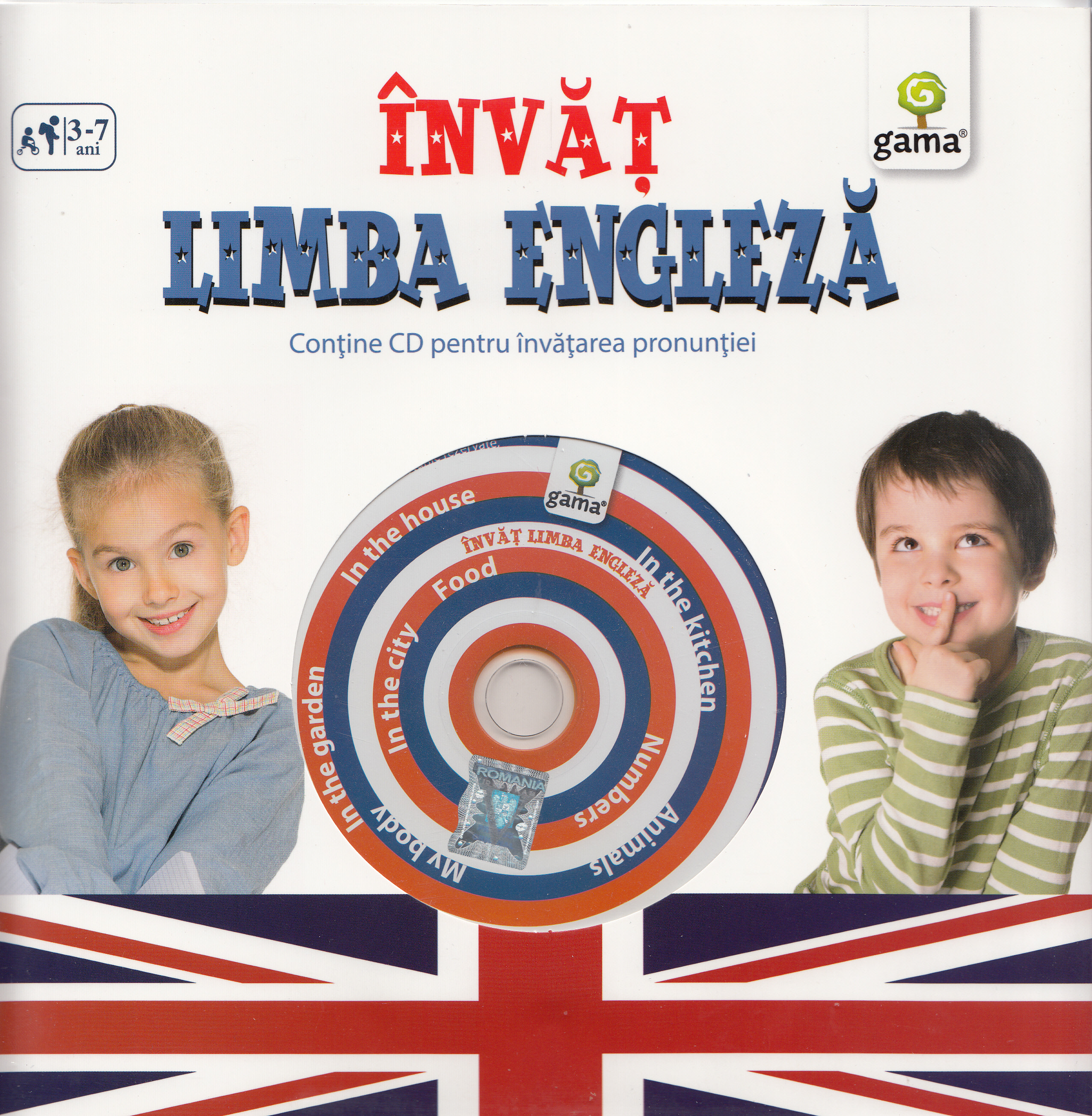 Invat limba engleza (contine CD cu jocuri)