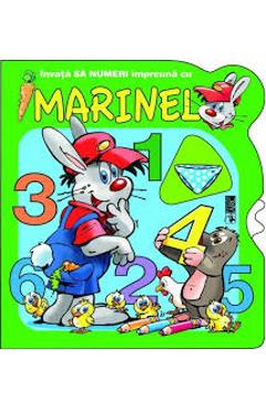 Coperta cărții 'Învață să numeri împreună cu Mărinel'