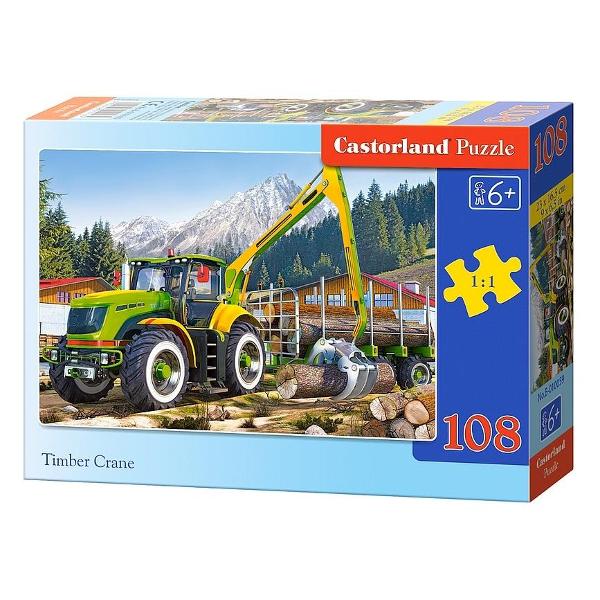 Puzzle 108 Castorland - Timber Crane