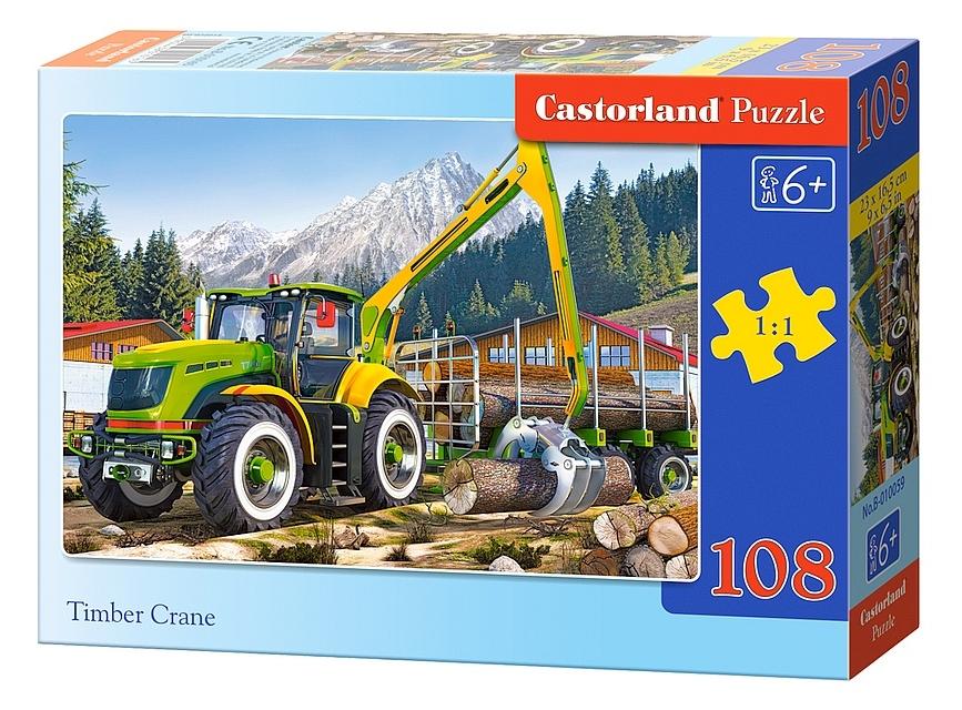 Puzzle 108 Castorland - Timber Crane