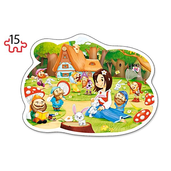 Puzzle 2 in 1 - Snow White and the Seven Dwarfs