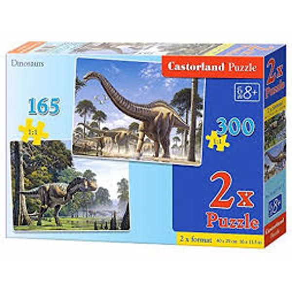 Puzzle 2 in 1 - Dinosaurs