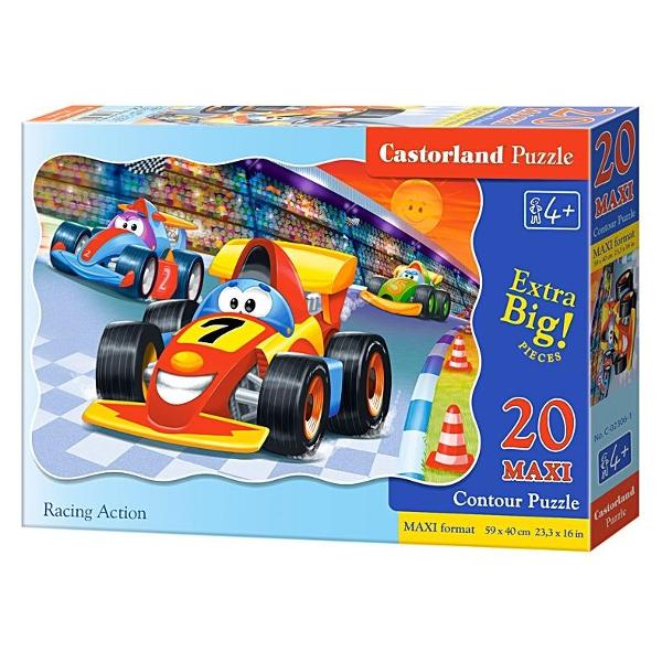 Puzzle 20 Maxi - Racing Action