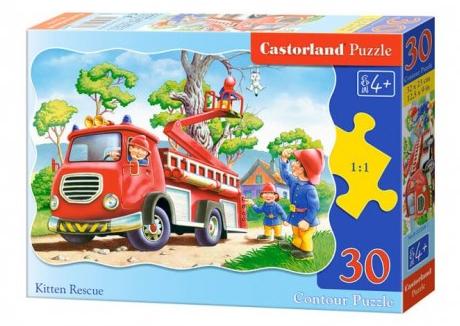 Puzzle 30 Castorland - Kitten Rescue