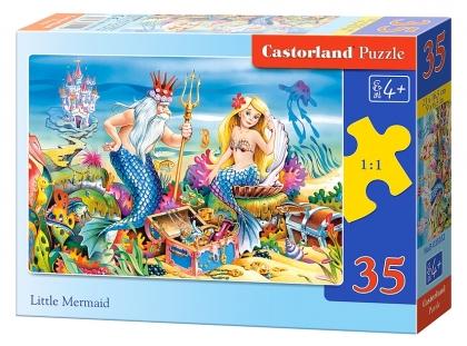 Puzzle 35 Castorland - Little Mermaid