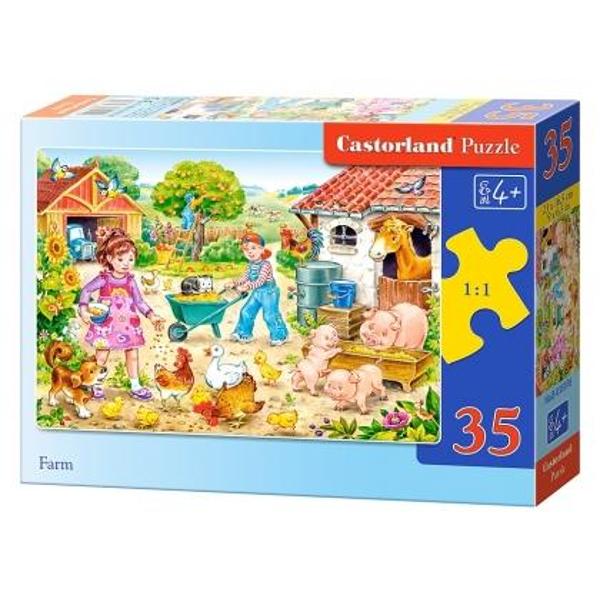 Puzzle 35 Castorland - Farm