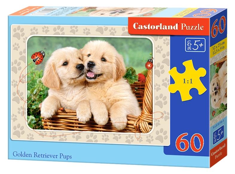 Puzzle 60 - Golden Retriever Pups