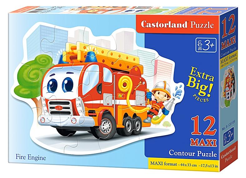 Puzzle 12 Maxi - Fire Engine