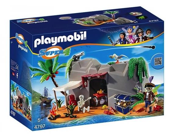 Playmobil - Super 4 - Pestera piratilor 