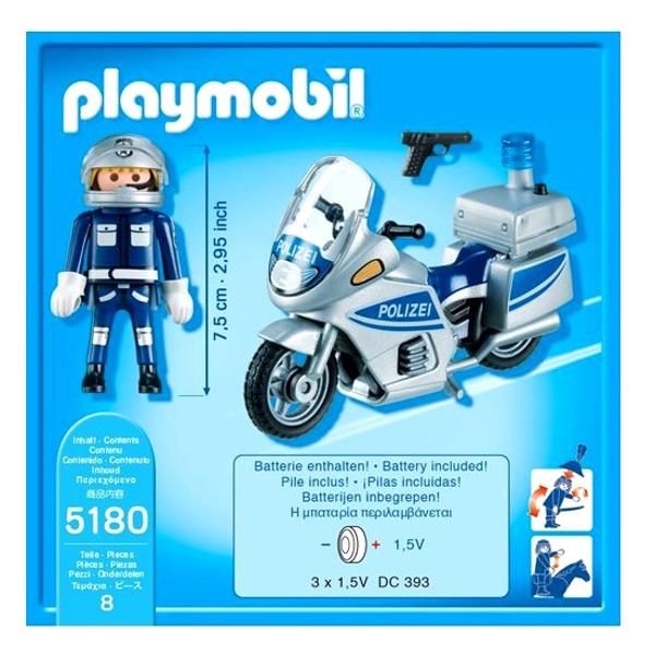 Playmobil - Motocicleta Politiei