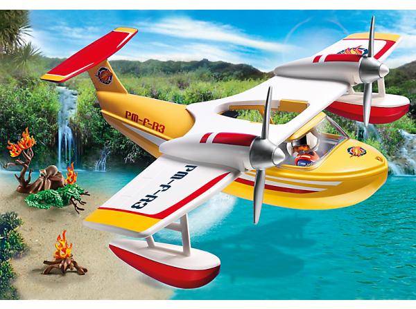 Playmobil - Avion pentru incendii