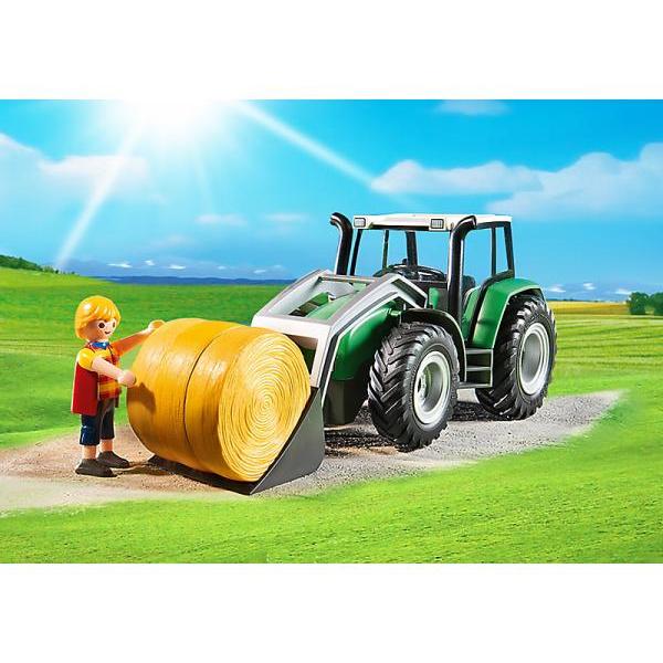 Playmobil - Tractor mare cu remorca