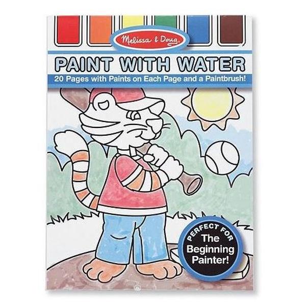 Paint with water. Set de pictura cu apa, Albastru