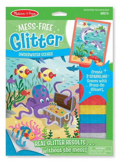 Mess-free Glitter, Underwater scenes. In adancuri