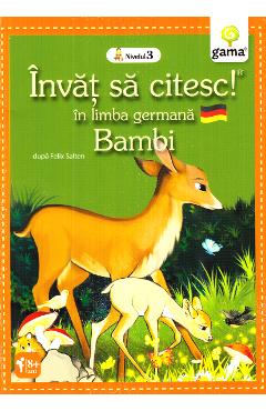Poza produsului Invat sa citesc in limba germana - Bambi - Nivelul 3