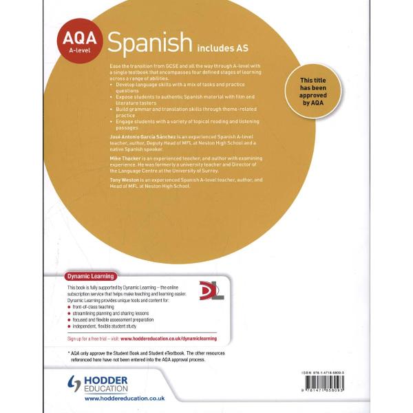 AQA A-Level Spanish (Includes AS)