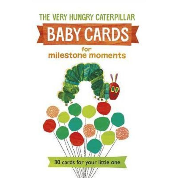 Very Hungry Caterpillar Baby Cards: for Milestone Moments