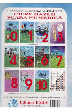 Coperta cărții 'Cifre hazlii. Scara numerică - Florica Bercea'