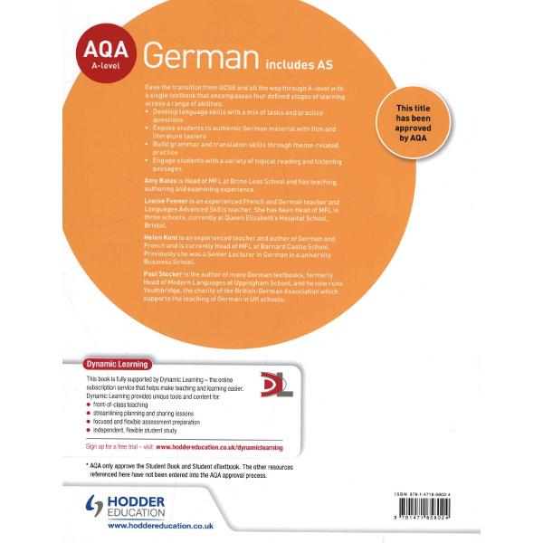 AQA A-Level German (Includes AS)