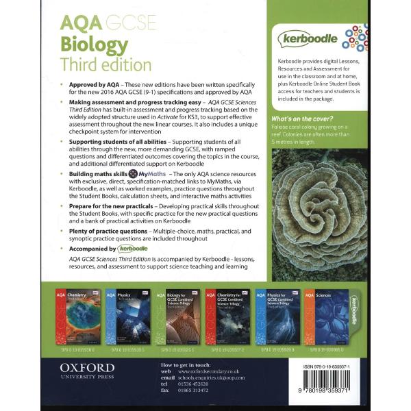 AQA GCSE Biology Student Book