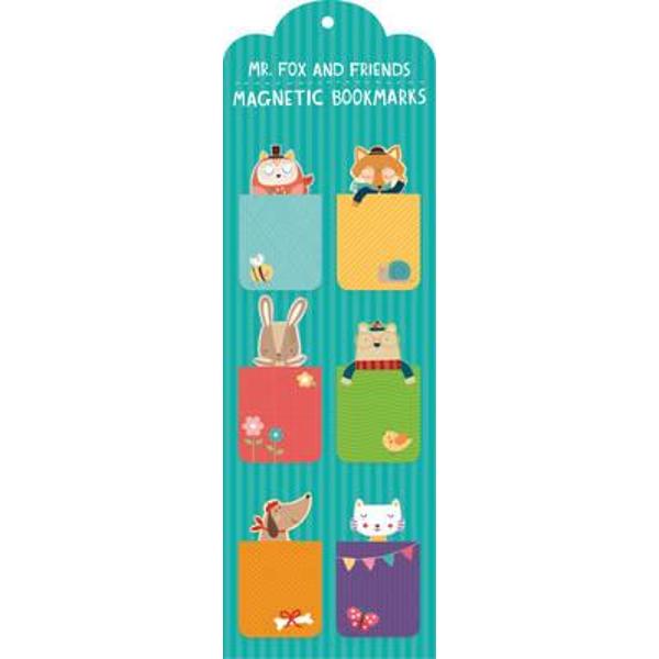 Mr Fox and Friends Magnetic Bookmark