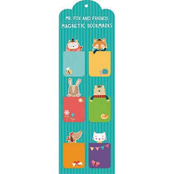 Mr Fox and Friends Magnetic Bookmark