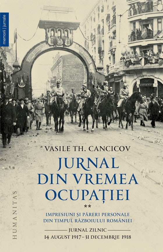 Jurnal din vremea ocupatiei Vol.2 - Vasile Th. Cancicov