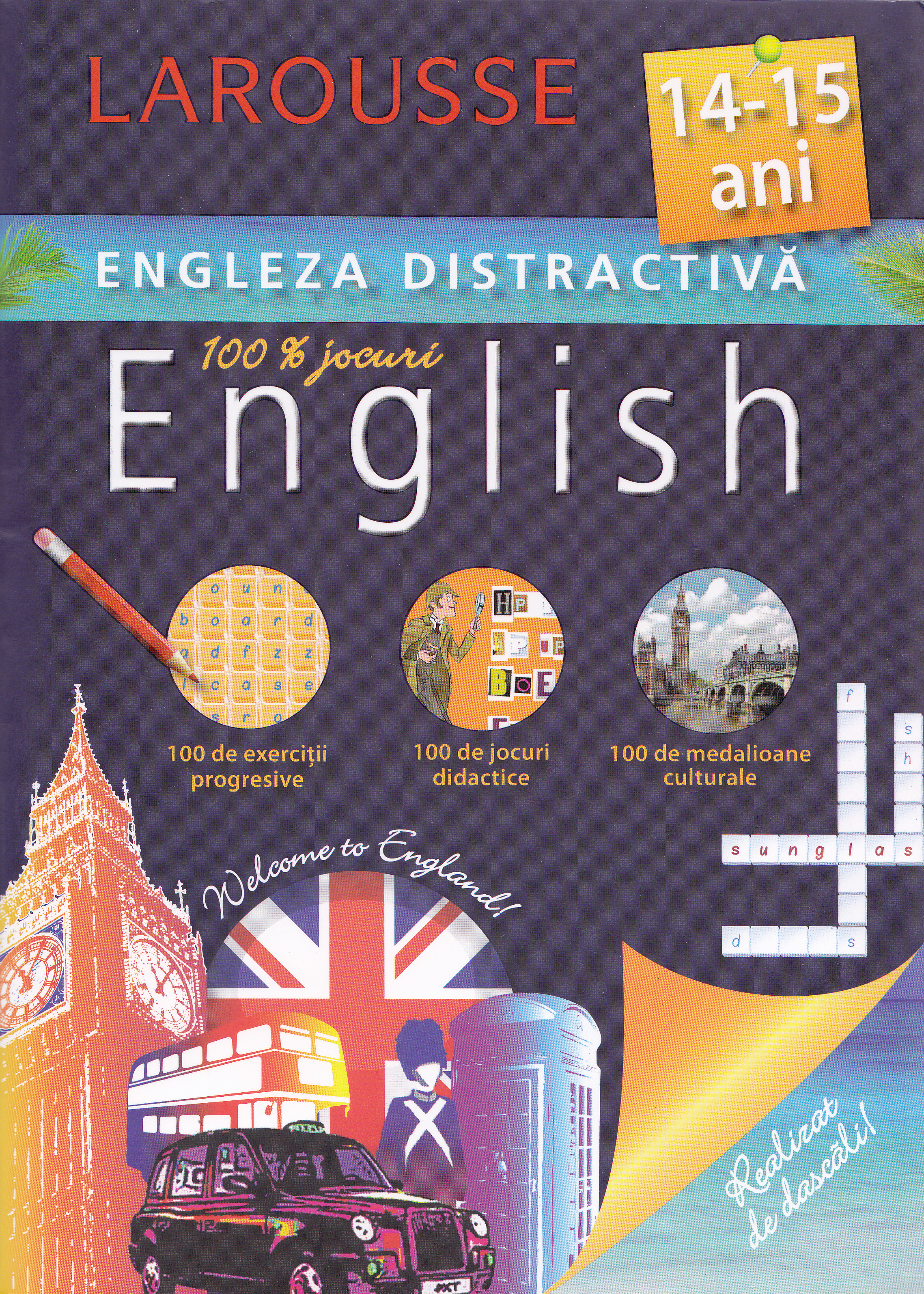 Engleza distractiva 14-15 ani Larousse