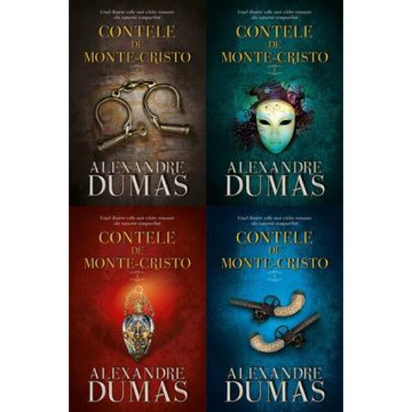 Pachet Contele de Monte-Cristo vol.1-4 - Alexandre Dumas