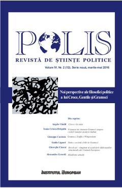 Poza produsului Polis vol.4 nr.2(12) Serie noua  martie-mai 2016 Revista de stiinte politice