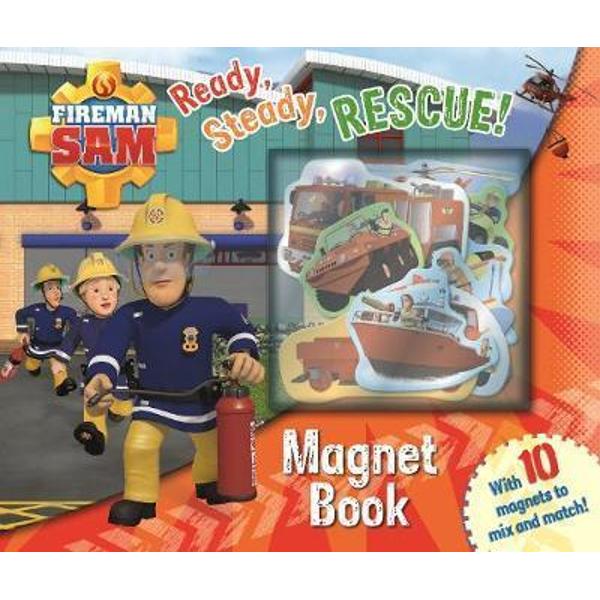 Fireman Sam: Ready, Steady, Rescue! Magnet Book
